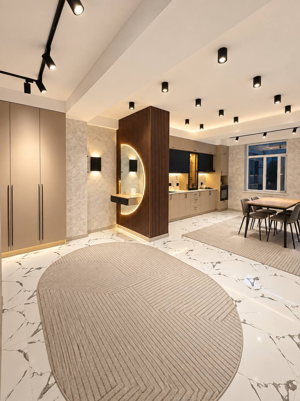 3-х комнатная, ул. Паркентская, Корзинка Aviator, ЖК Parkent Plaza